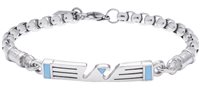 Armband Lowell Herr S.S. Lazio in Stahl B-LB002UAS - B-LB002UAS